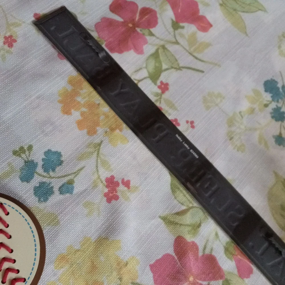 Baseball Decor: Tin Sign, Coat Hook